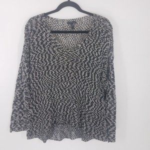 Eileen Fisher knit sweater size Large